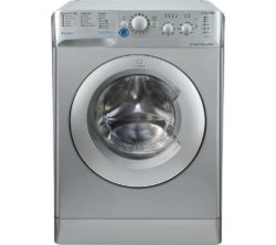 INDESIT BWC 61452 S 6 kg 1400 Spin Washing Machine - Silver